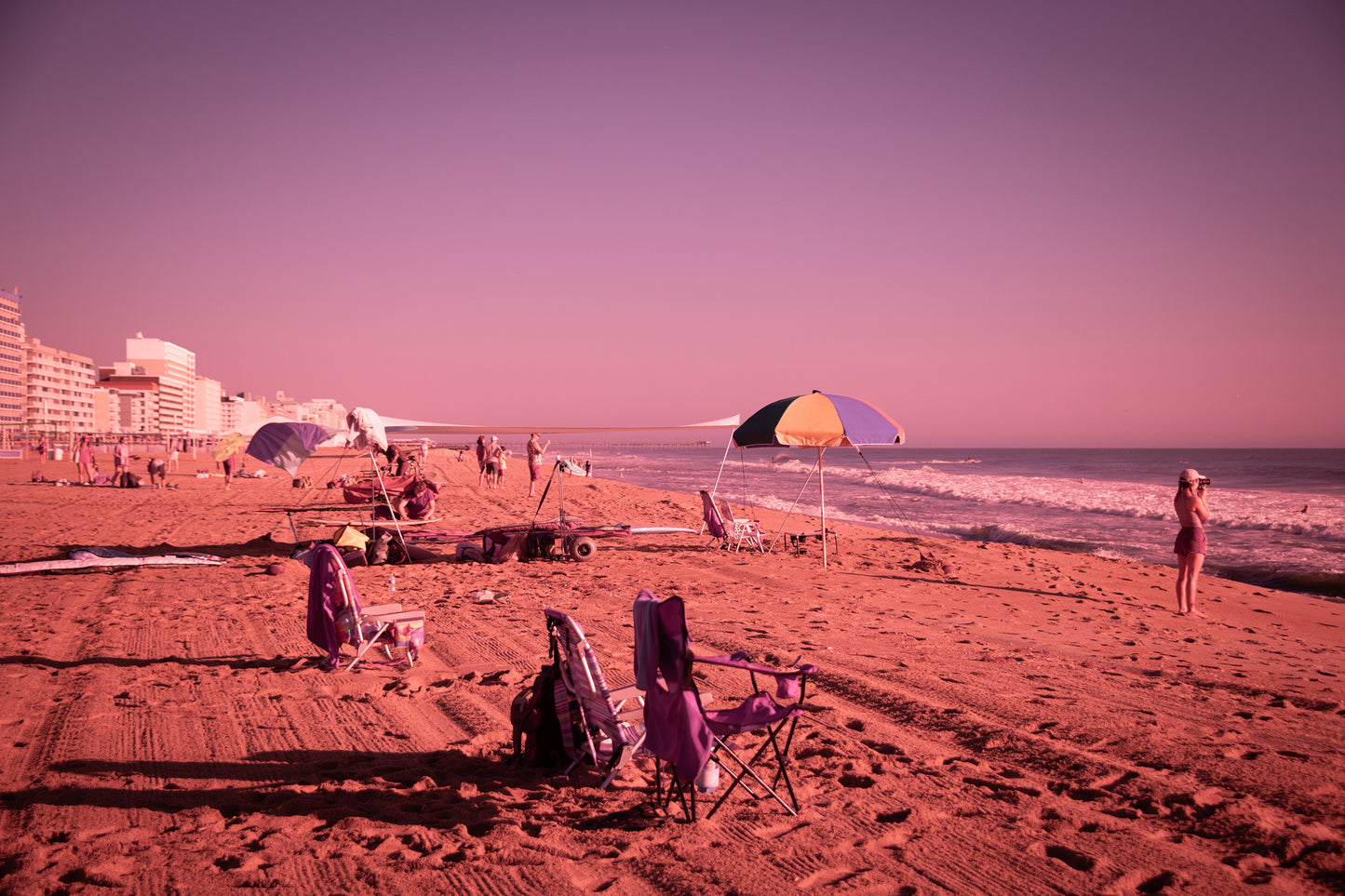 Virginia Beach in Infrared