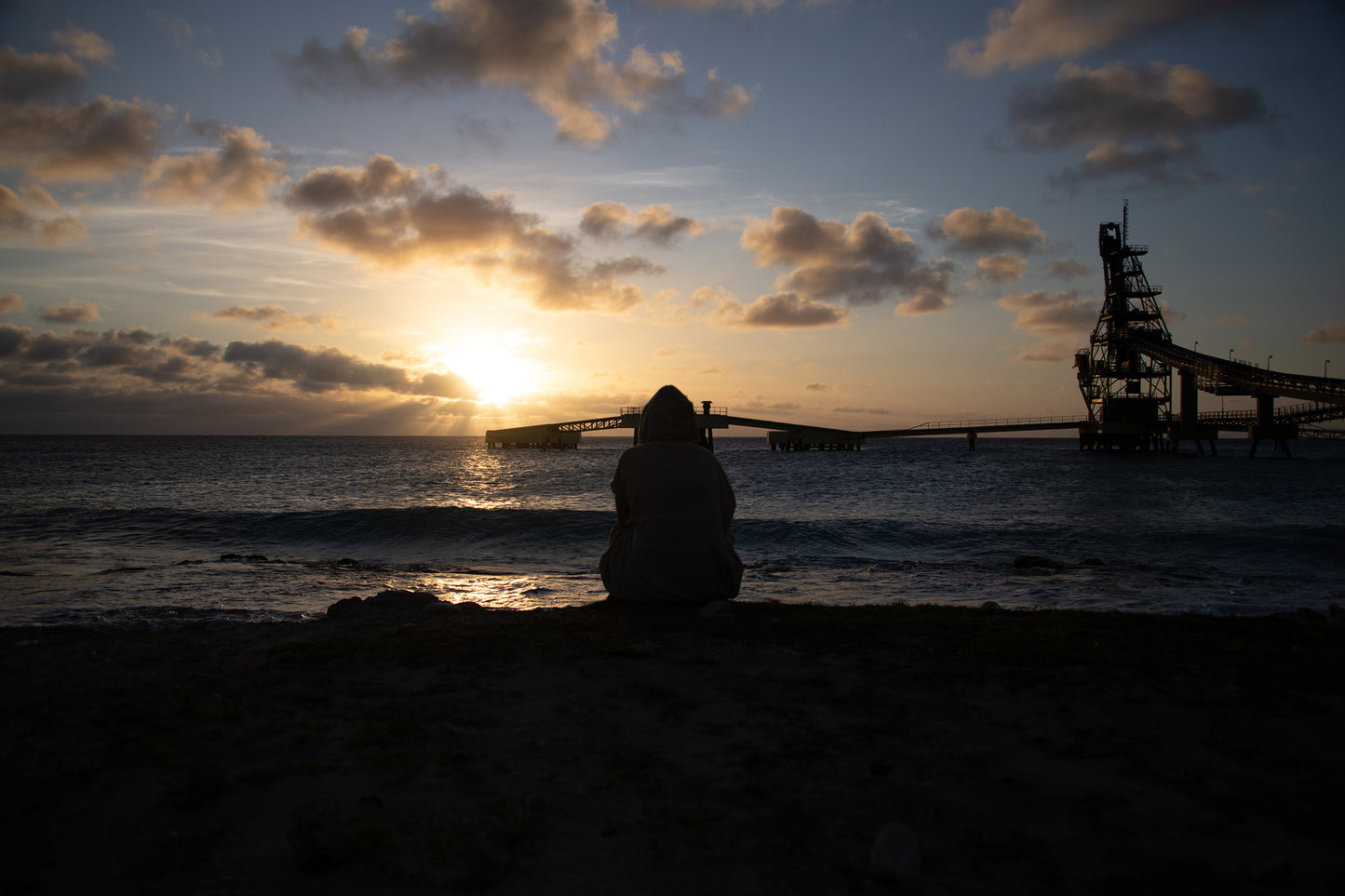 Salt Pier Sunset