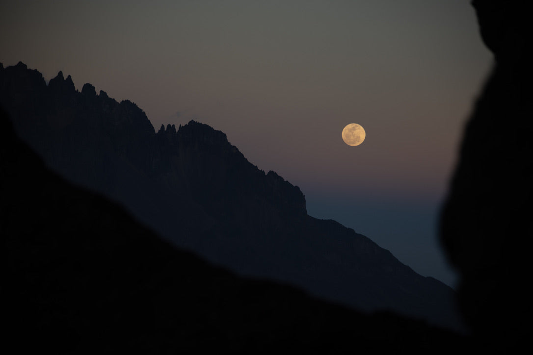 Moonrise Over Mawenzi